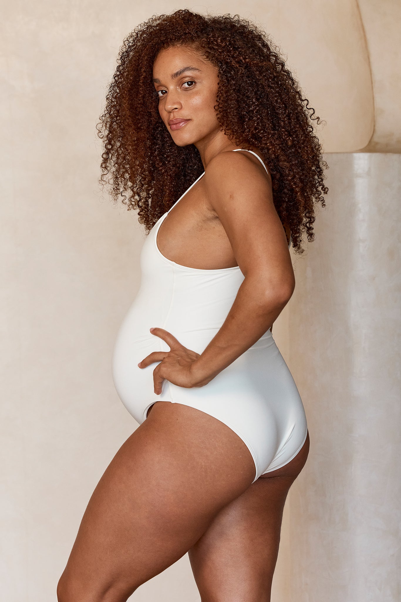 Maternity Bahamas One Piece - Ivory - Image 7