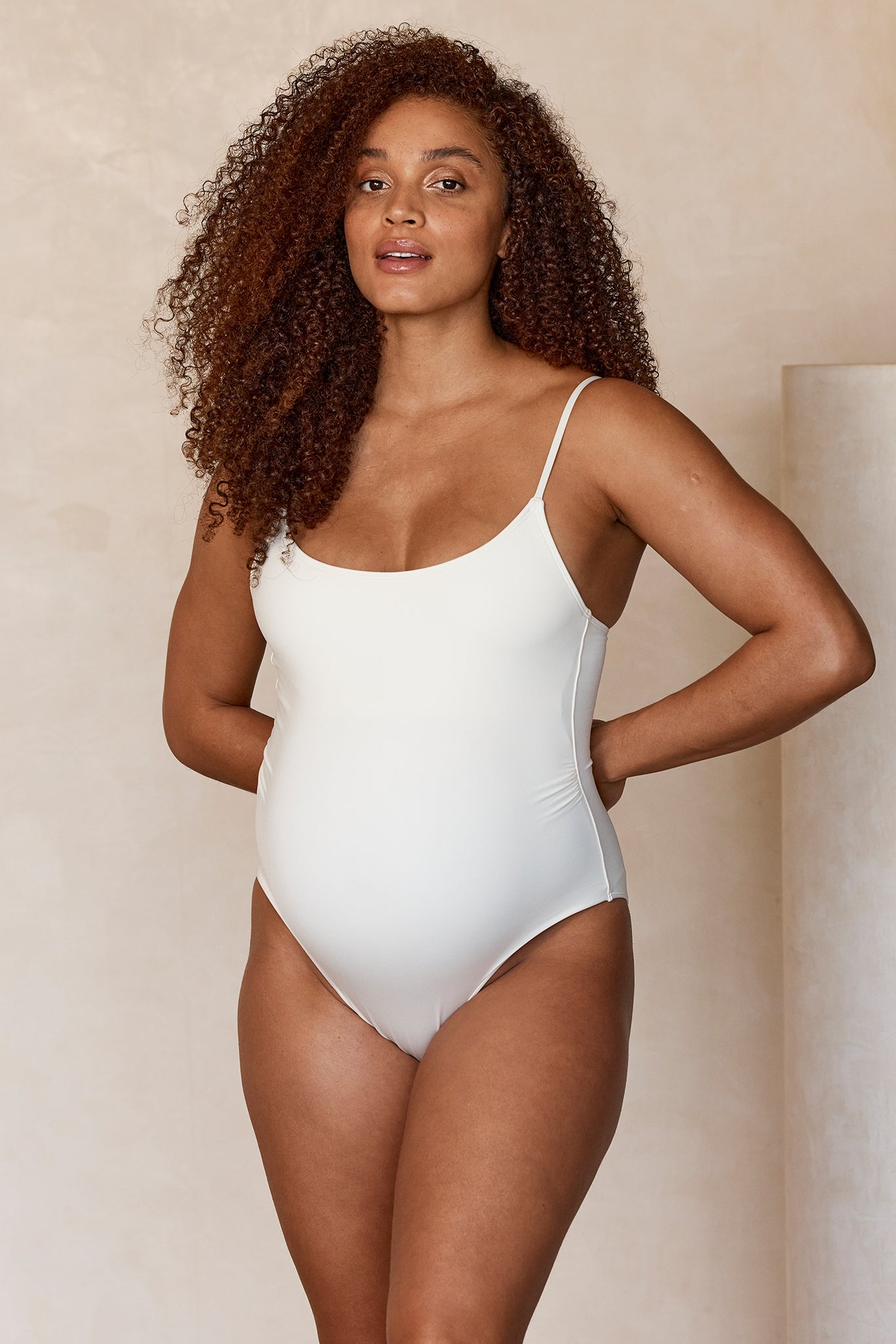 Maternity Bahamas One Piece - Ivory - Image 8