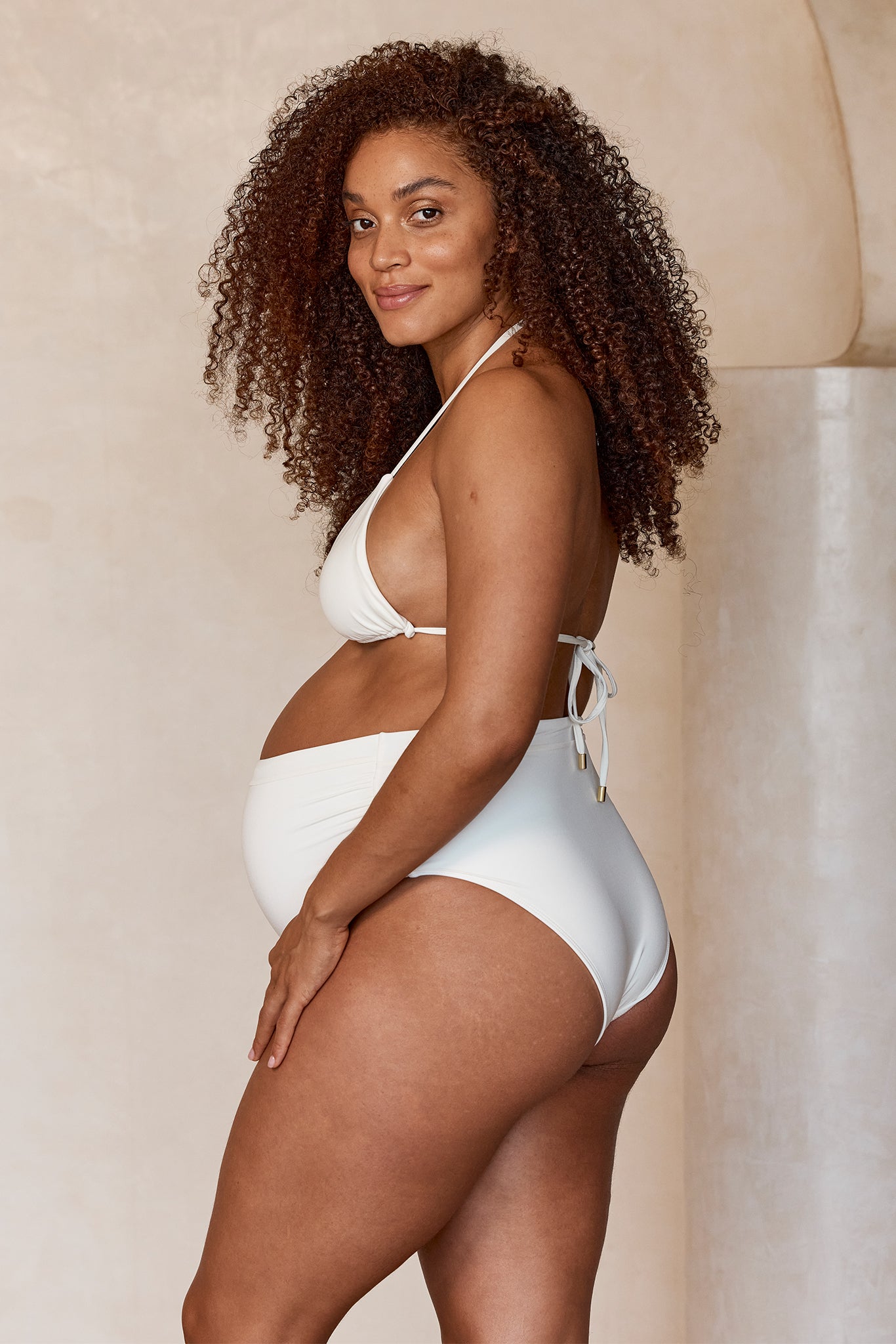 Maternity Riviera Bottom - Ivory - Image 3
