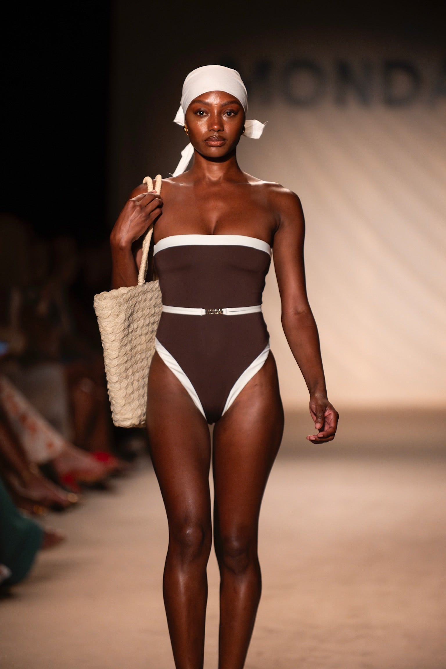 Miami One Piece - Espresso/Ivory - Image 2