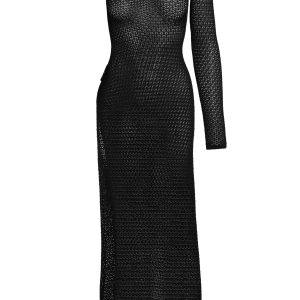 Palermo Dress - Black Lace Crochet