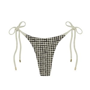 Palma Bottom - Black Gingham
