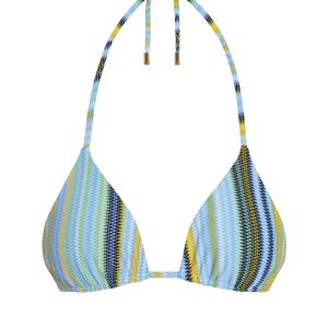 Palma Top - Sardinia Stripe Azure