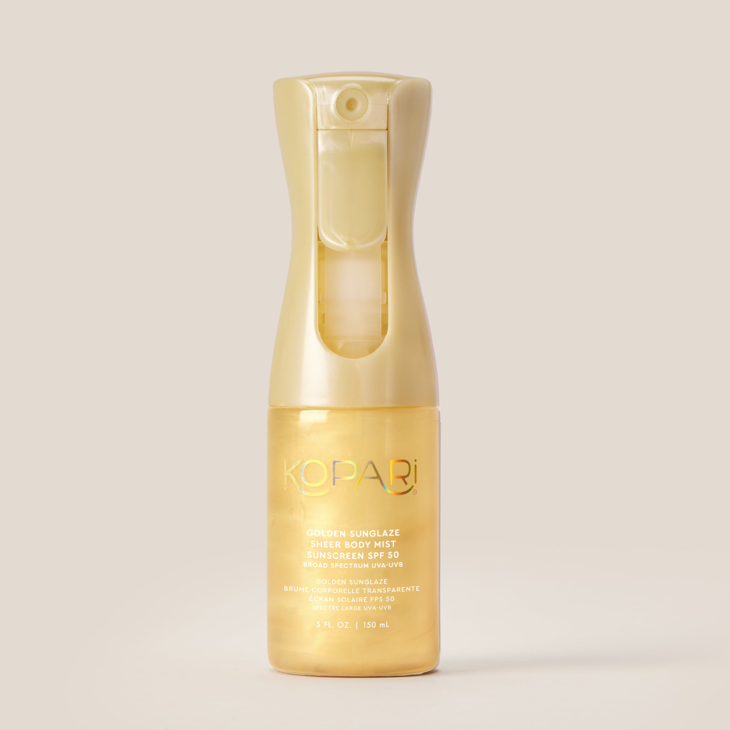 Golden Sunglaze Sheer Body Mist Sunscreen SPF 50 - Image 2