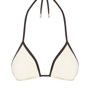Palma Top - Ivory/Black