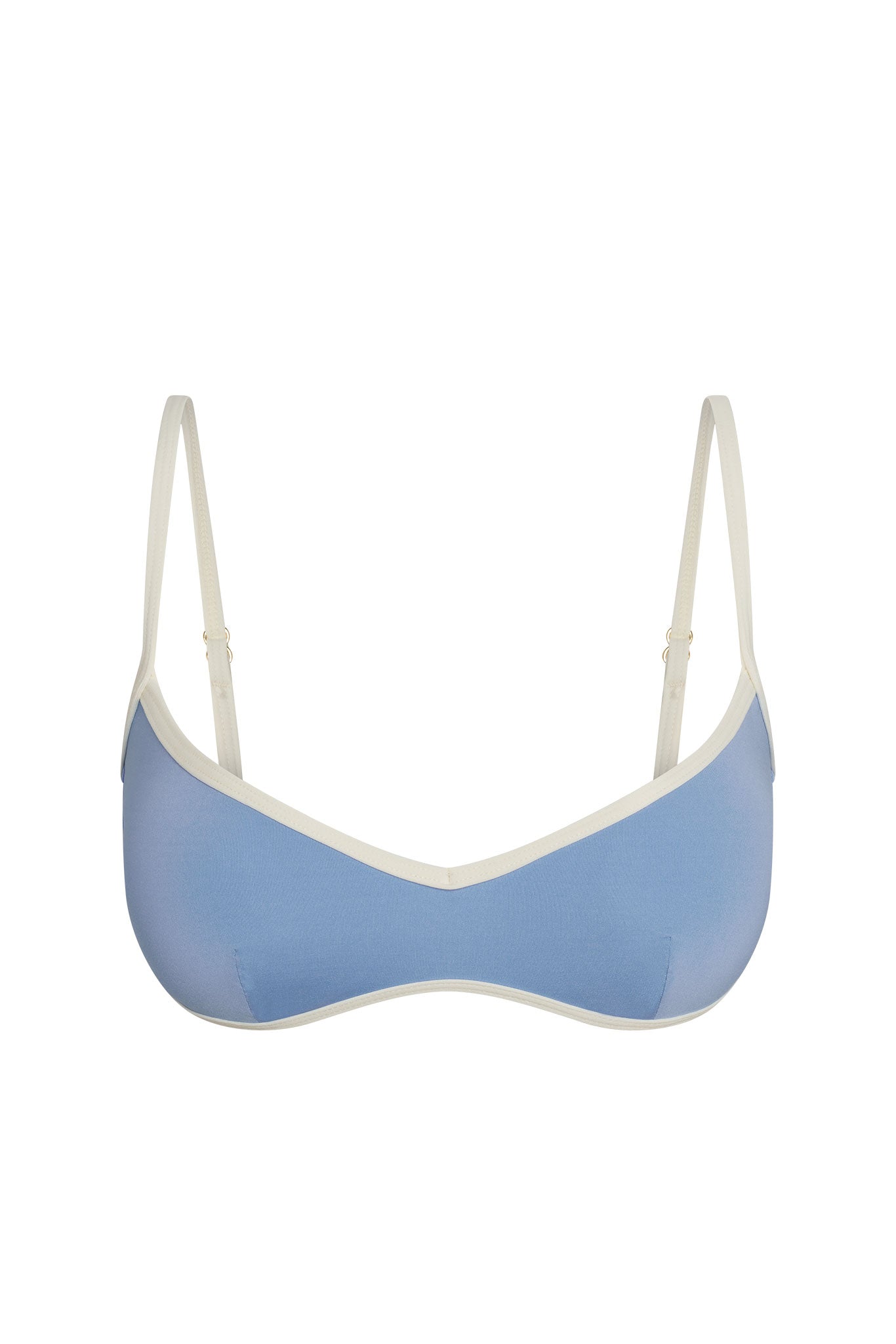 Ravello Top - Azure/Ivory