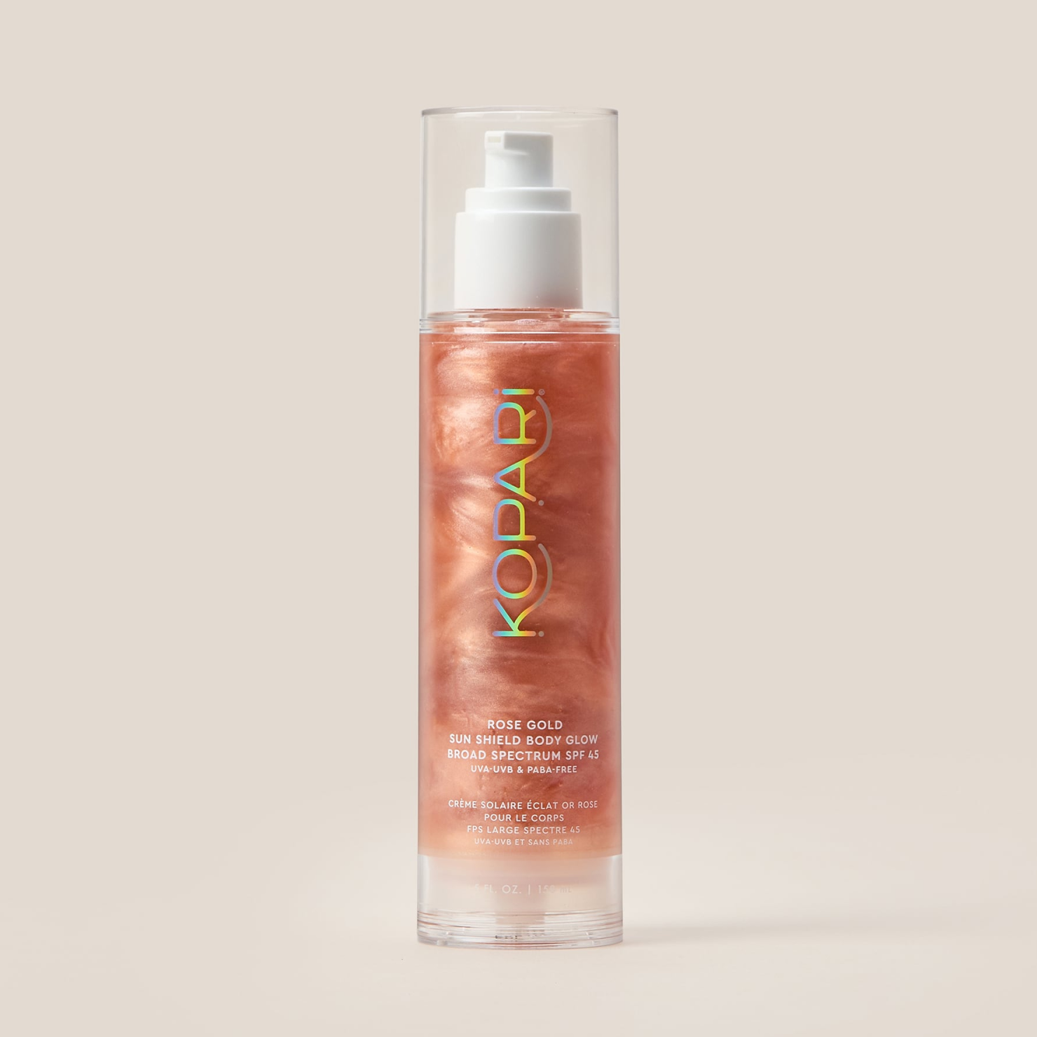 Rose Gold Sun Shield Body Glow Sunscreen SPF 45 - Image 2