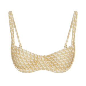 Sorrento Top - Ivory Geo