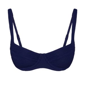 Sorrento Top - Midnight Crinkle