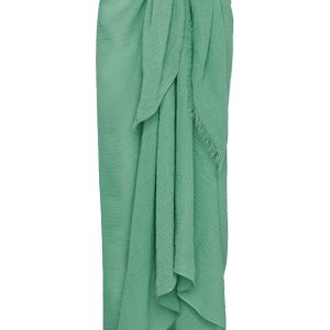 St. Tropez Sarong - Pond Crinkle Linen