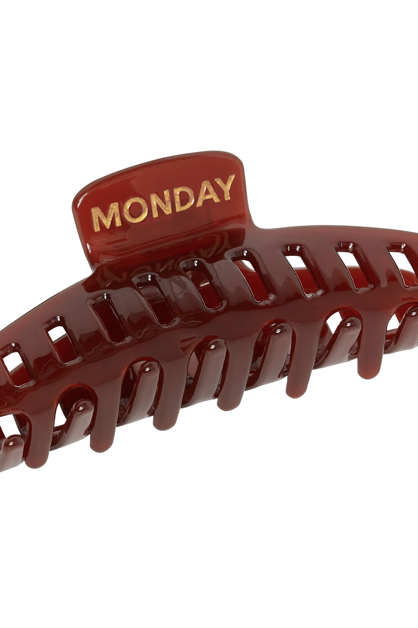 Staniel Cay Medium Hair Clip Set - Brown - Image 3