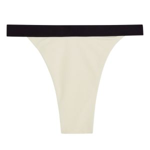 Santorini Bottom - Ivory/Black