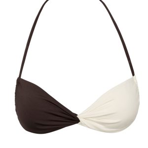 Tamarama Top - Espresso/Ivory