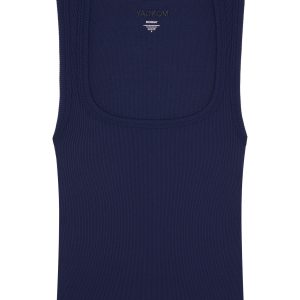 Tash Tank - Midnight Thin Rib