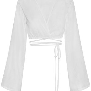 Azores Top - White Linen