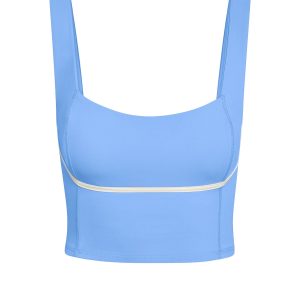 Zion Tank - Azure/Ivory