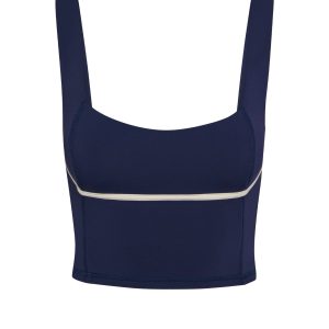 Zion Tank - Midnight/Ivory Jersey