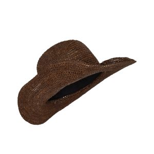 Exuma Raffia Hat - Espresso